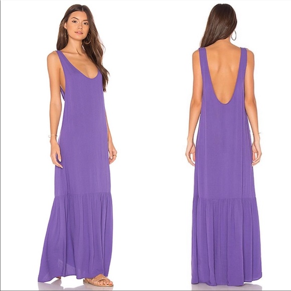 MARA HOFFMAN Valentina Dress In Purple - Picture 2 of 6